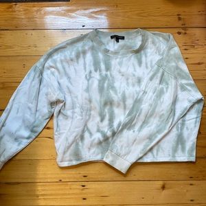 Banana republic cropped sweatshirt